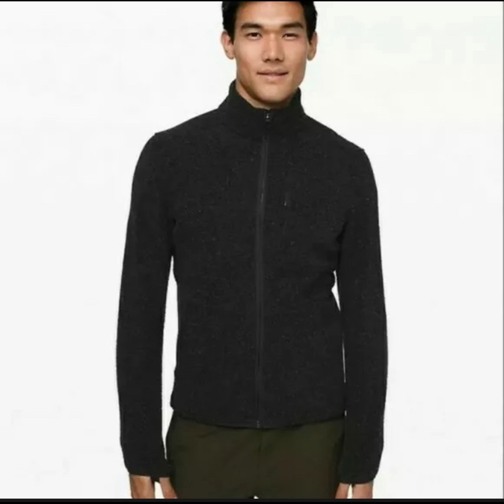 Lululemon Tundra Trek Full Zip Jacket Wool Blend